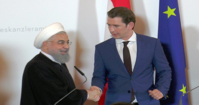 İran Cumhurbaşkanı Ruhani, Avusturya Başbakanı Kurz İle Görüştü