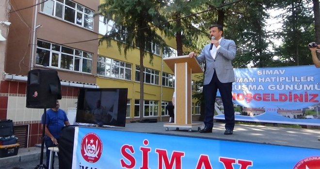 Hamza Dağ, Simav İmam Hatip Lesesinin Mezunlarıyla Buluştu
