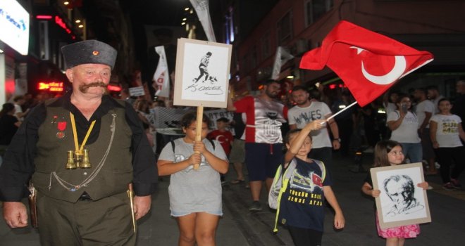 Giresunda ‘Zafer Bayramı Yürüyüşü