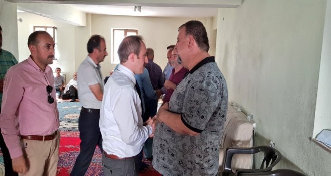 Başkan Epcim, Taziye Ziyaretlerinde Bulundu