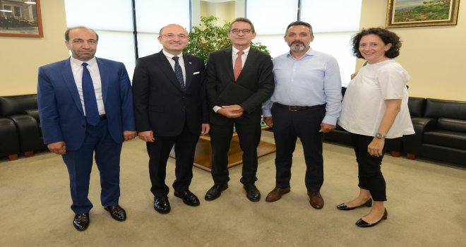 Alman Başkonsolos Birgelenden Btsoya Veda Ziyareti