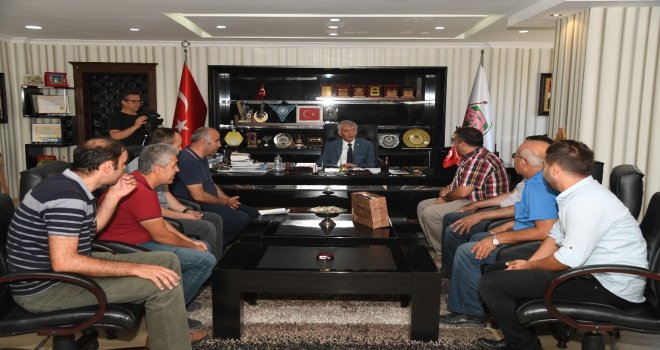 Başkan Günaydın Kamyoncu Esnafının Talebini Yerine Getirdi