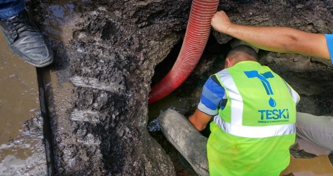 Teski Bayramda Da Çalışmaya Devam Ediyor