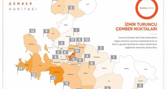 Turuncu Çember Karabağlar, Torbalı, Menemen’de