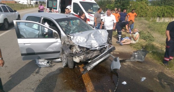 Edirnede Trafik Kazası: 5 Yaralı