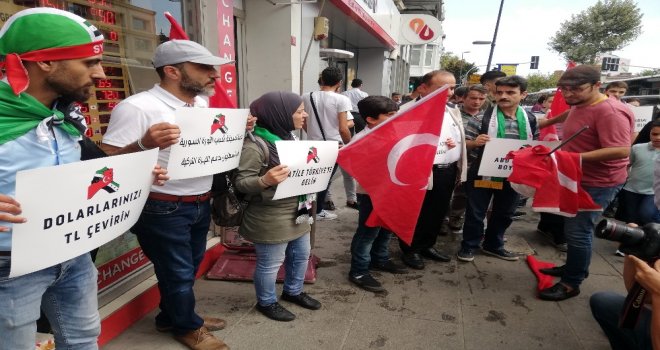 Araplar, Türkiyeye Destek İçin Dolar Yaktı, Dolar Bozdu