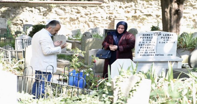 Başkan Aktaş, Pınarbaşı Mezarlığını Ziyaret Etti