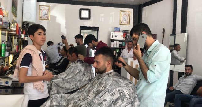 Kuaförlerde Bayram Yoğunluğu