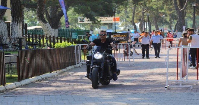 8. Uluslararası Manavgat Motosiklet Festivali Başladı