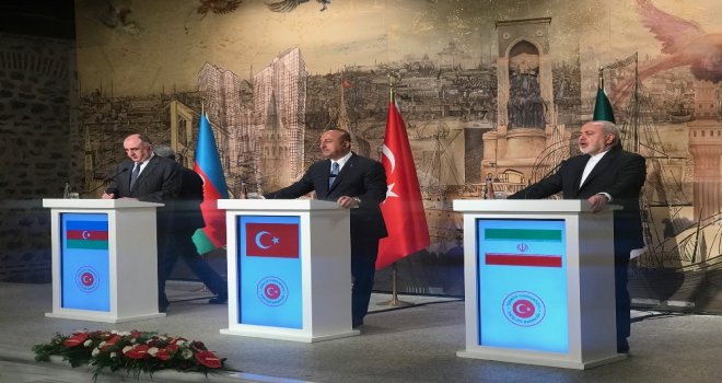 Türkiye-İran-Azerbaycan Üçlü Dışişleri Bakanları Toplantısı İstanbulda Gerçekleşti