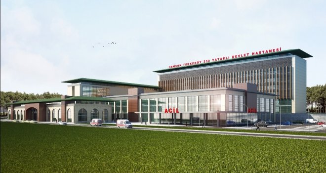 Tekkeköye Yapılacak 250 Yataklı Devlet Hastanesinin İhalesi Yapıldı