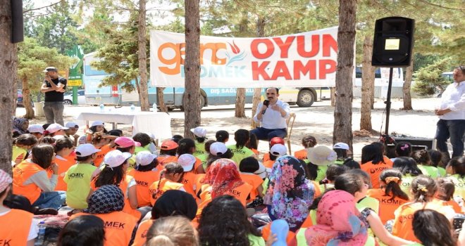 Başkan Altay, Yaz Kampındaki Öğrencilerle Buluştu