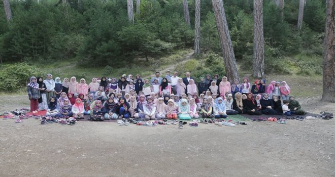 Kütahya Belediyesinden Yaz Kuran Kursu Öğrencilerine Piknik