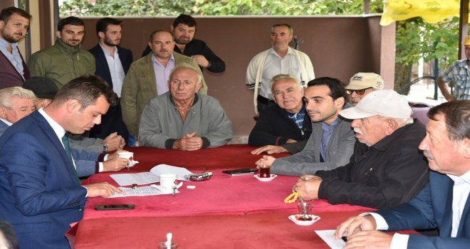 Başkan Sarıkurt Yenice Mahallesinin Sorunlarını Çözüyor