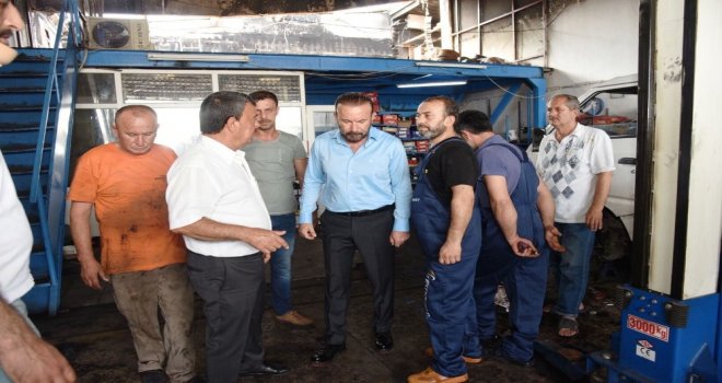 Başkan Doğandan Geçmiş Olsun Ziyareti