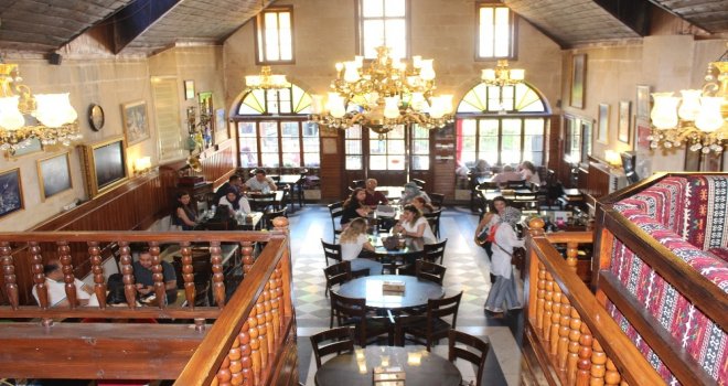 Gaziantepte Turistlerin Uğrak Mekanı Tahmis Kahvesi