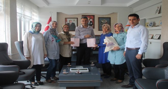 Göl Flanöz Kadın Girişimi Kooperatifinden Teşekkür Ziyareti