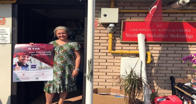 Eso Muhtarla İşbirliği Yapıp İş Bulacak