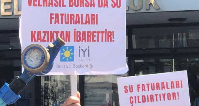 BURSA'DA SU FİYATLARINA 'İYİ' BİR MÜDAHALE