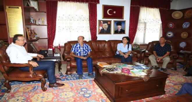 Pforzheimda Yaşayan Nevşehirliler Seçeni Ziyaret Etti