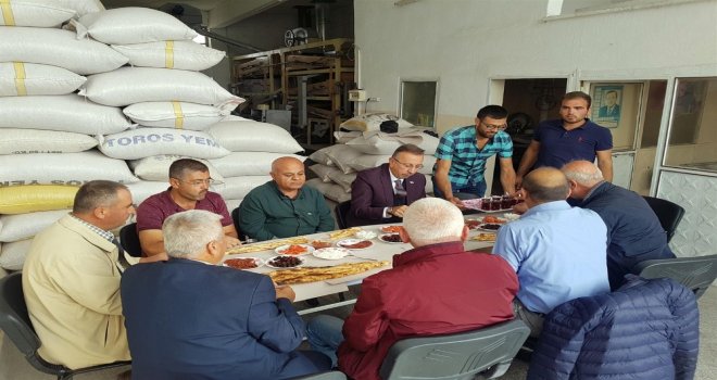 Belediye Başkanı Seçen, Zahire Pazarı Esnafı İle Buluştu