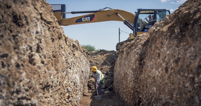 Maskiden Yüzakı Bulvarına 3 Milyon 300 Bin Tllik Altyapı Yatırımı