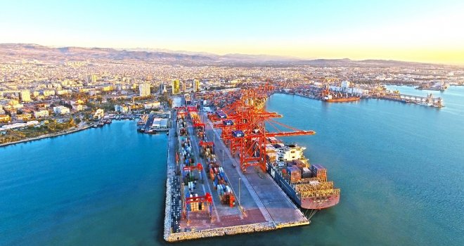 Mersin Limanı Türkiyenin En Büyük Konteyner Limanı Oldu