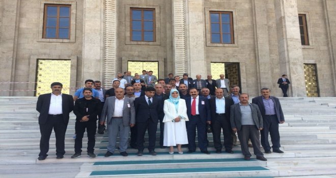 Tekmanlı Esnaf, Ak Parti Erzurum Milletvekili Zehra Taşkesenlioğlunu Tbmmde Ziyaret Etti