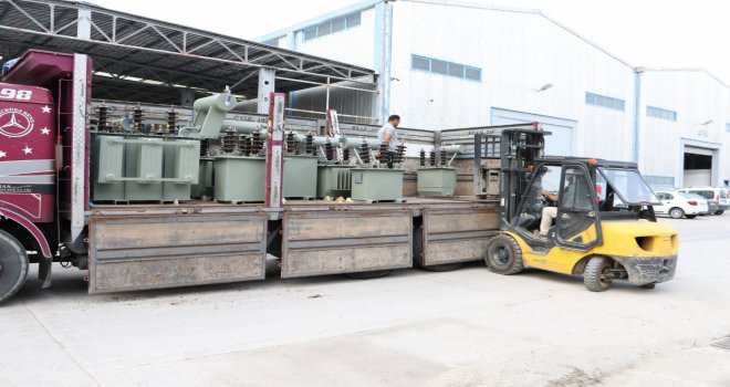 Yıldırım Düşen 19 Adet Trafo Yenilenerek Tasarruf Edildi