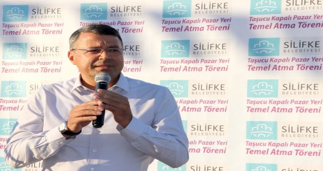 Taşucu Kapalı Pazar Yerinin Temeli Kurban Kesilerek Atıldı