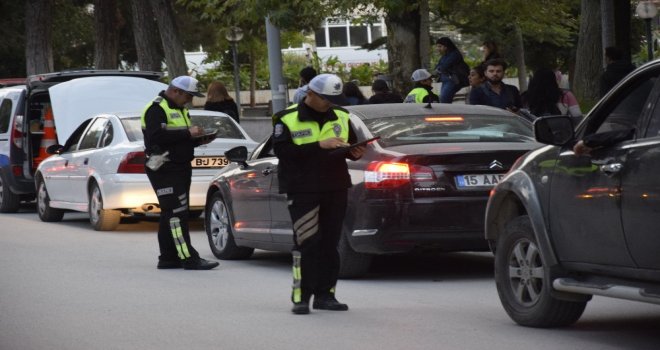 Burdurda Trafik Uygulaması