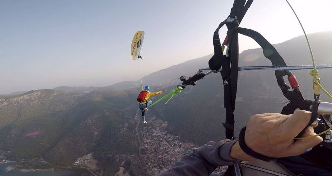 Gökyüzünde Adrenalin Dolu Dakikalar