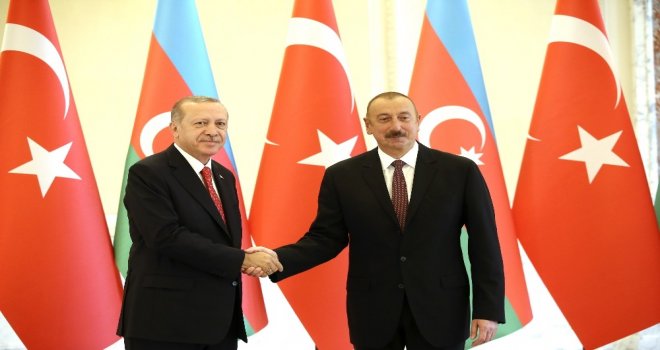 Cumhurbaşkanı Erdoğan, Aliyev İle Görüştü