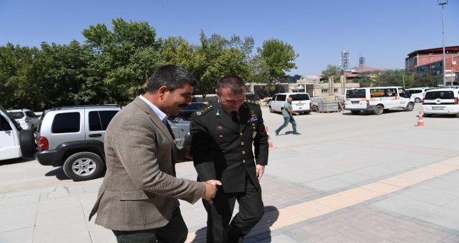 Albay Karoğlundan Başkan Asyaya Veda Ziyareti