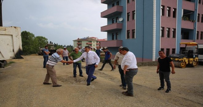 Başkan Akın Çalışmaları İnceledi