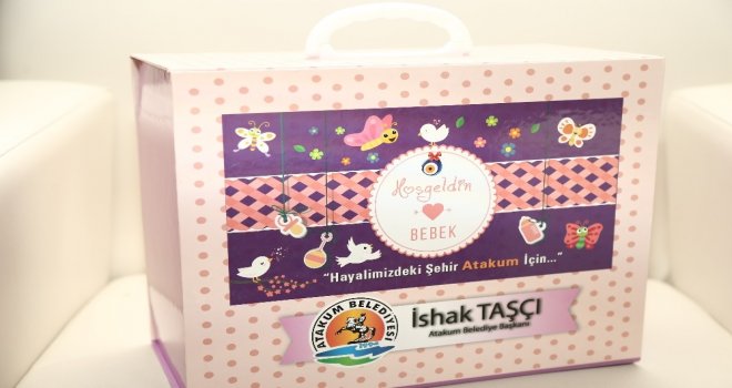 2 Bin 791 Bebeğe İlk Hediye Belediyeden