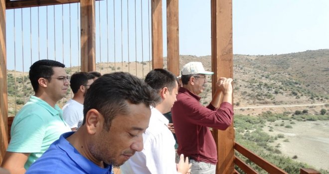 Bafa Gölünde Kuş Gözlem Terası Yapılıyor