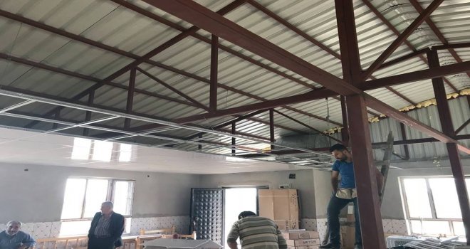 Kulpta Cami Ve Taziye Evlerindeki Onarım Çalışmalarını Tamamladı