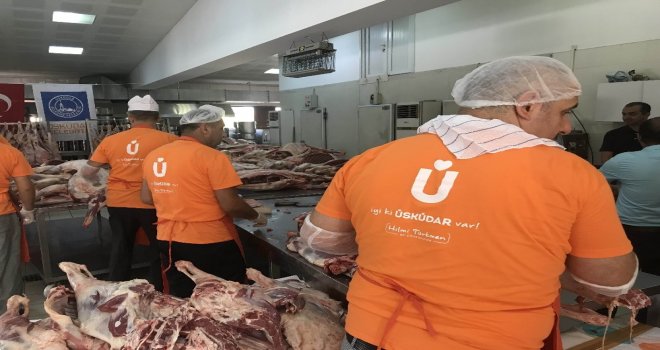 Üsküdar Belediyesinden 3 Bin İhtiyaç Sahibi Aileye Kurban Eti