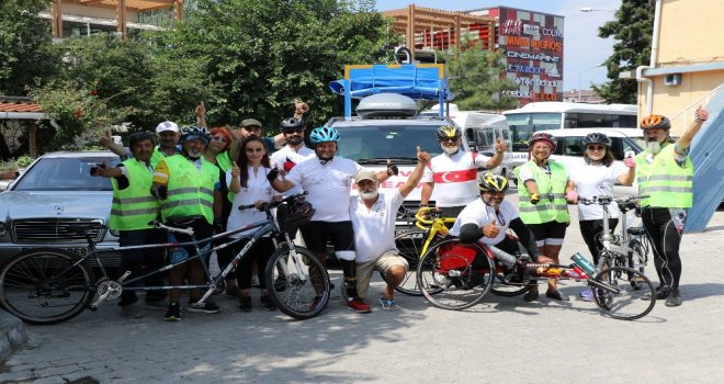 (Özel Haber) 4 Bin 500 Kilometre Pedal Çevirerek 10 Ülkede ‘Sessiz Çığlık Atacaklar
