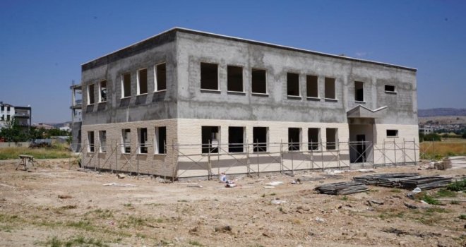 Yeşilyurt Mahallesi Taziye Evi İnşaatı Devam Ediyor