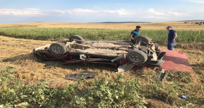 Atıntaşta Trafik Kazası: 1 Yaralı