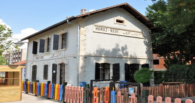 (Özel Haber) Fransızların Yaptığı Tarihi Tren İstasyonu Eğitim Yuvası Oldu