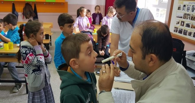 Hisarcıkta Ağız Ve Diş Sağlığı Taraması