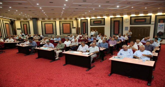 Melikgazide Mahalle Muhtarlara İmar Barışı Anlatıldı