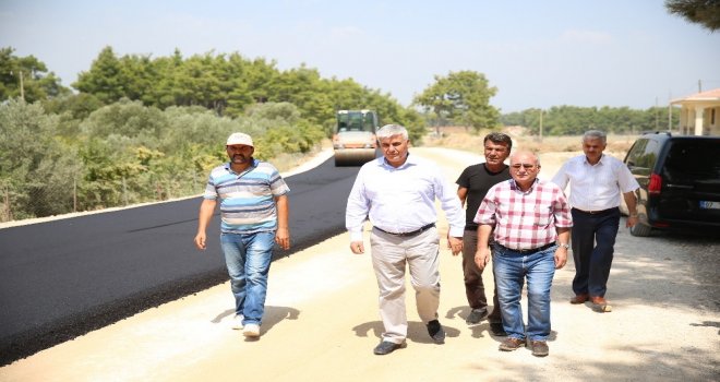 Serik Belediyesinden Asfaltlama Çalışması
