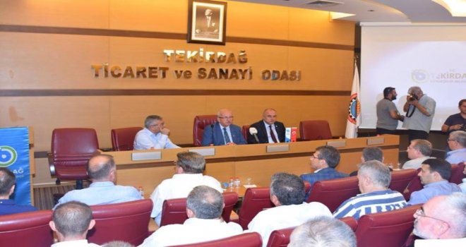 Tekirdağ Genelinde Devam Eden Ve Planlanan Projeler Masaya Yatırıldı