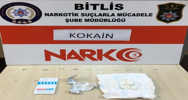 Bitliste 14,56 Gram Kokain Ele Geçirildi