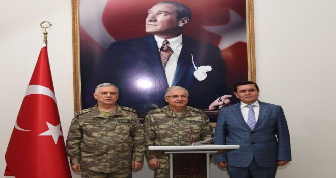 Genelkurmay Başkanı Orgeneral Güler, Erzincan Bölgesinde İncelemede Bulundu