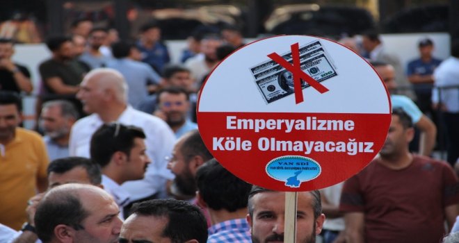 ABD'nin Ekonomik Baskıları Vanda Protesto Edildi